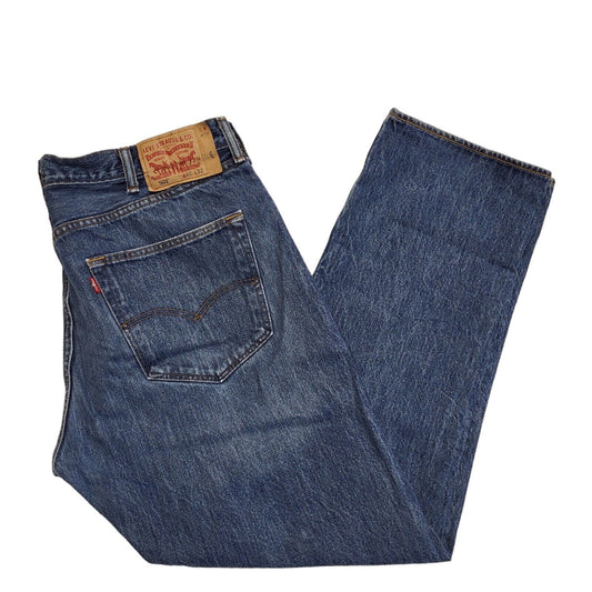 Levi's 501 Faded Blue Straight Leg Denim Jeans Men's 3XL W40 L32 H240