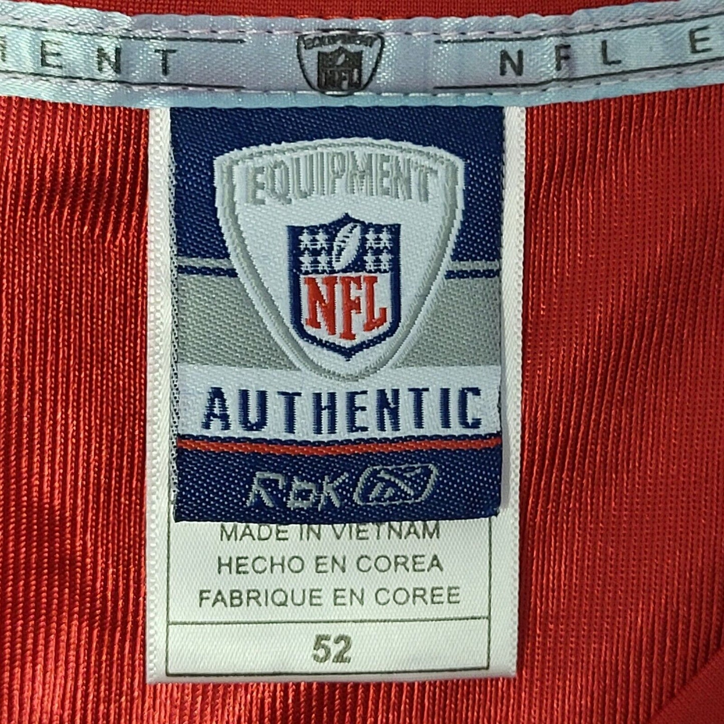 Reebok NFL Red No 88 Welker Football Shirt Uk Men's XL G722