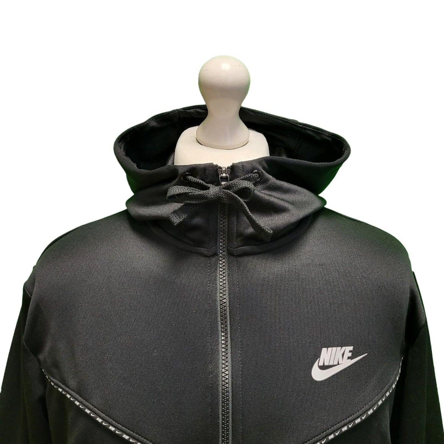 Nike Black Long Sleeve Sports Hooded Track Jacket Men's UK L EU 54 H591