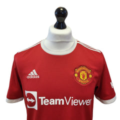Adidas Football Shirt Manchester United 2021 Team Viewer UK M EU 50 G327