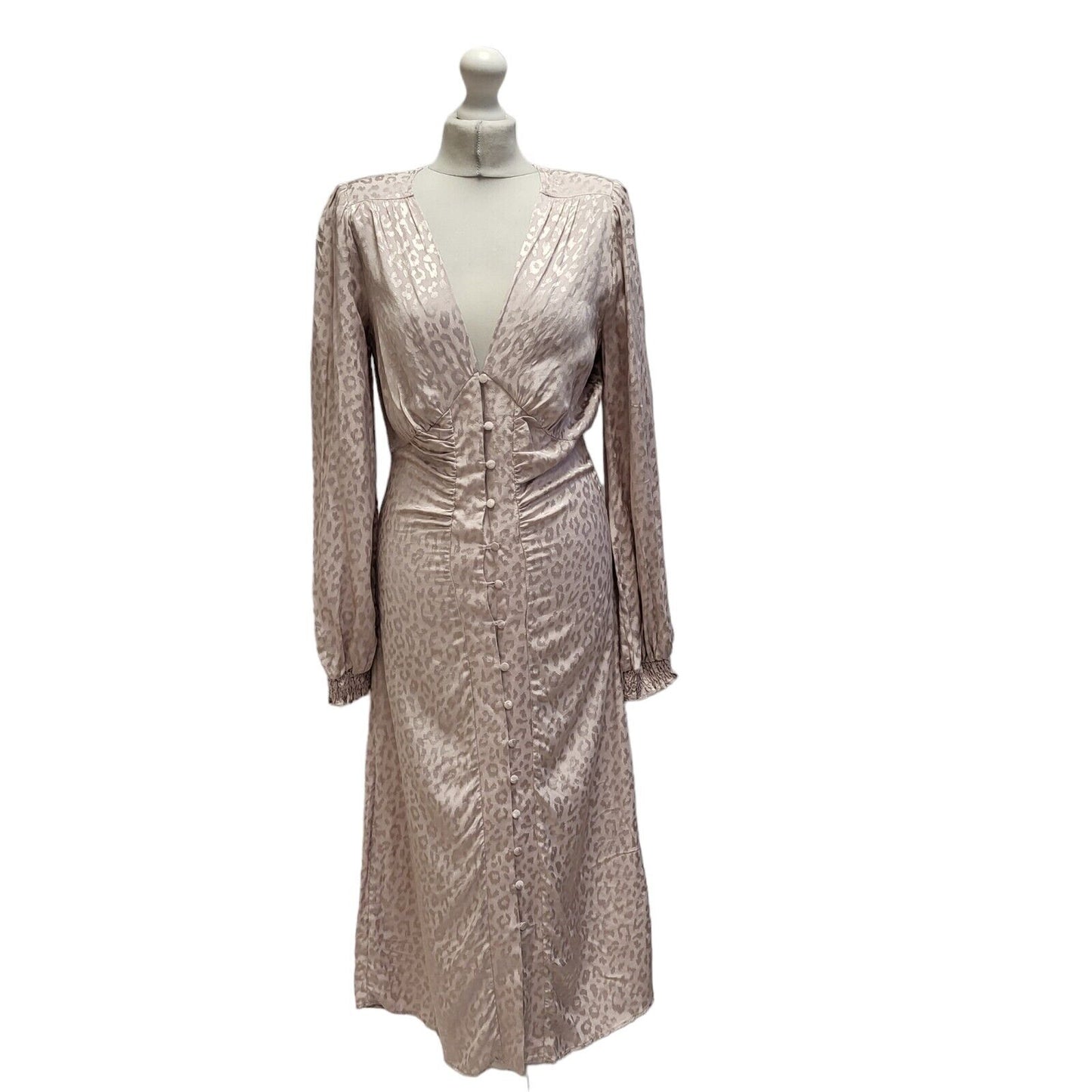 River Island Pink Dark Berlin Doll Evening Dress Women's UK 10 BNWT BB407