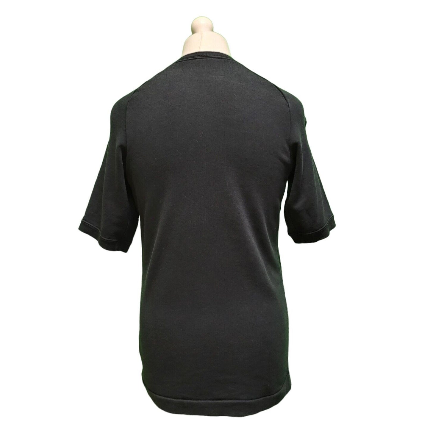 Nike Black Crew Neck Short Sleeve Sweatshirt uk Men's Small H740