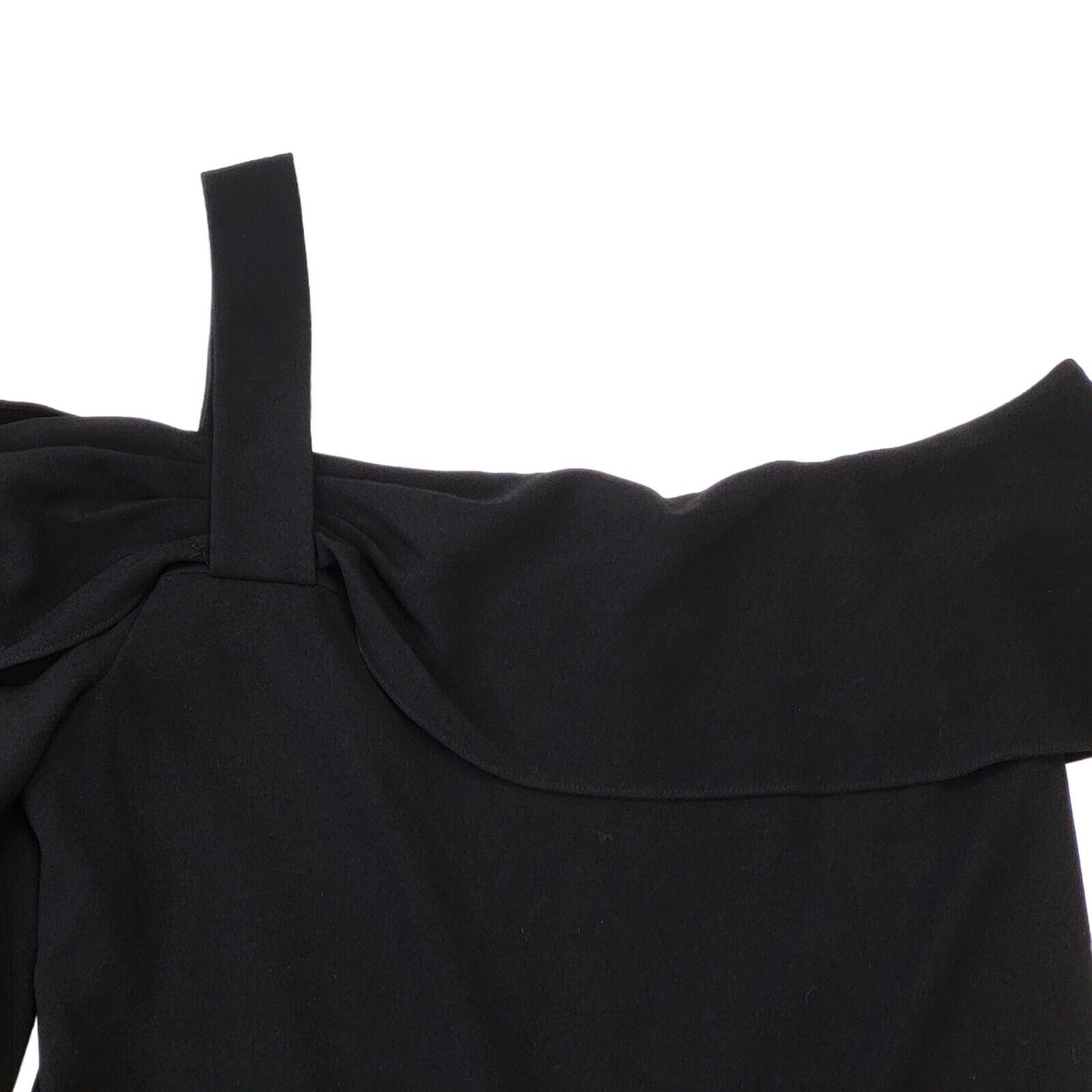 Tibi Black 3/4 Straight Jumpsuit Uk Women's 8 W26-30 L21 Bnwt G269
