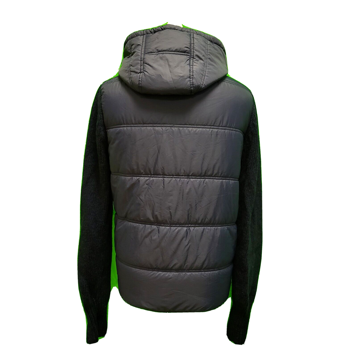DNKY Navy Long Sleeve Hooded Padded Jacket UK Men's XL H731