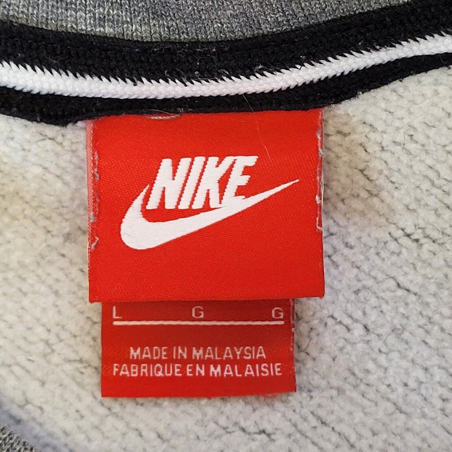 Nike  Y2K Sweatshirt Crew Neck Grey Mens UK L EU 54 G146