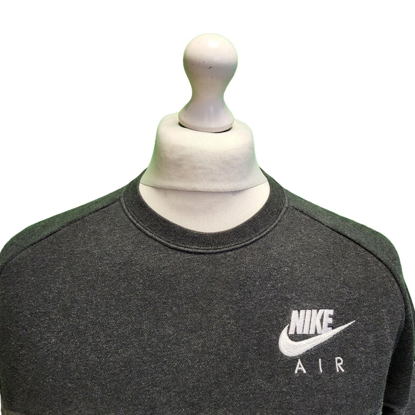 Nike Air Grey Long Sleeve Casual Sports Sweatshirt Men's uk Medium H686