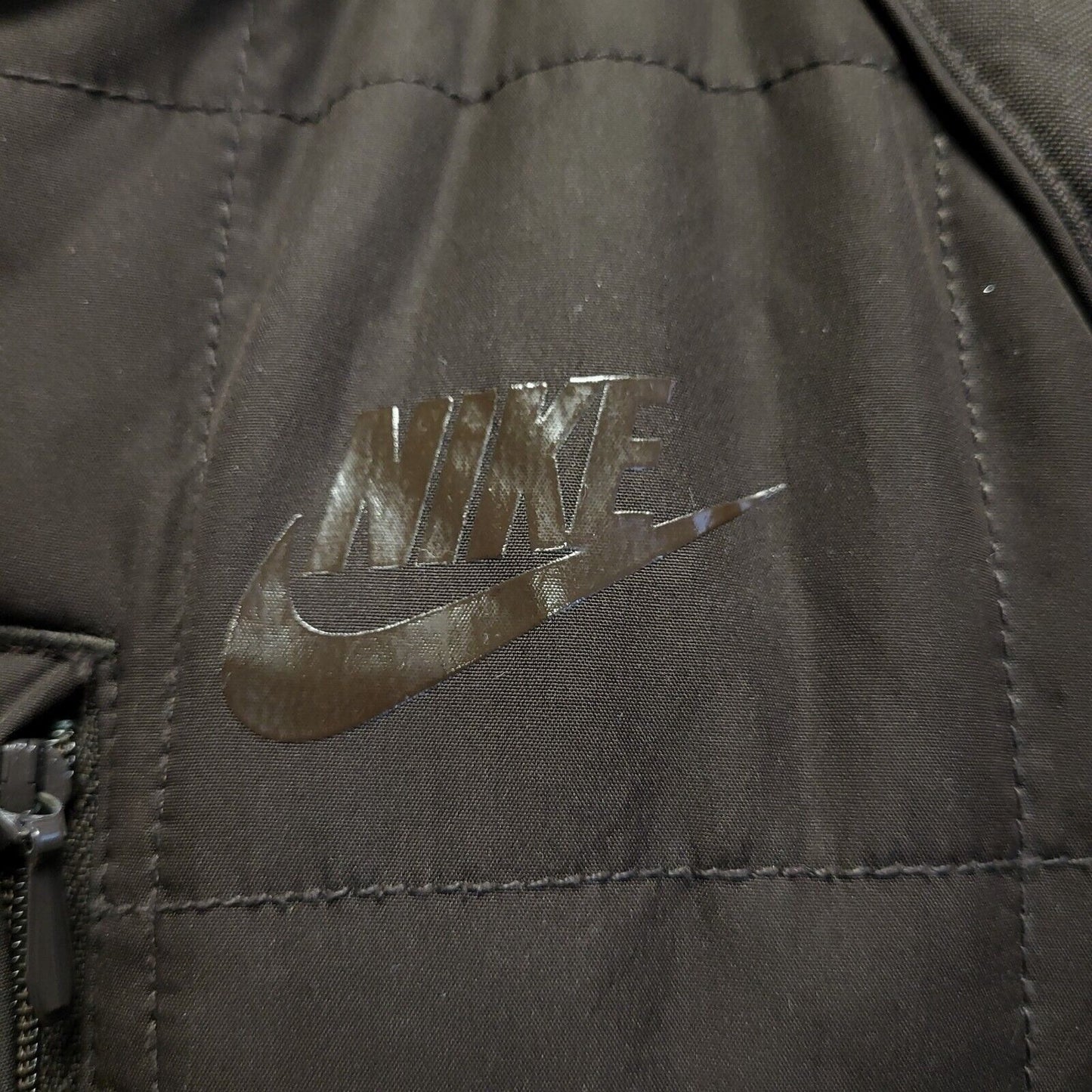 Nike Brown Zipped Hooded Sport Jacket Women's UK S 8 H615