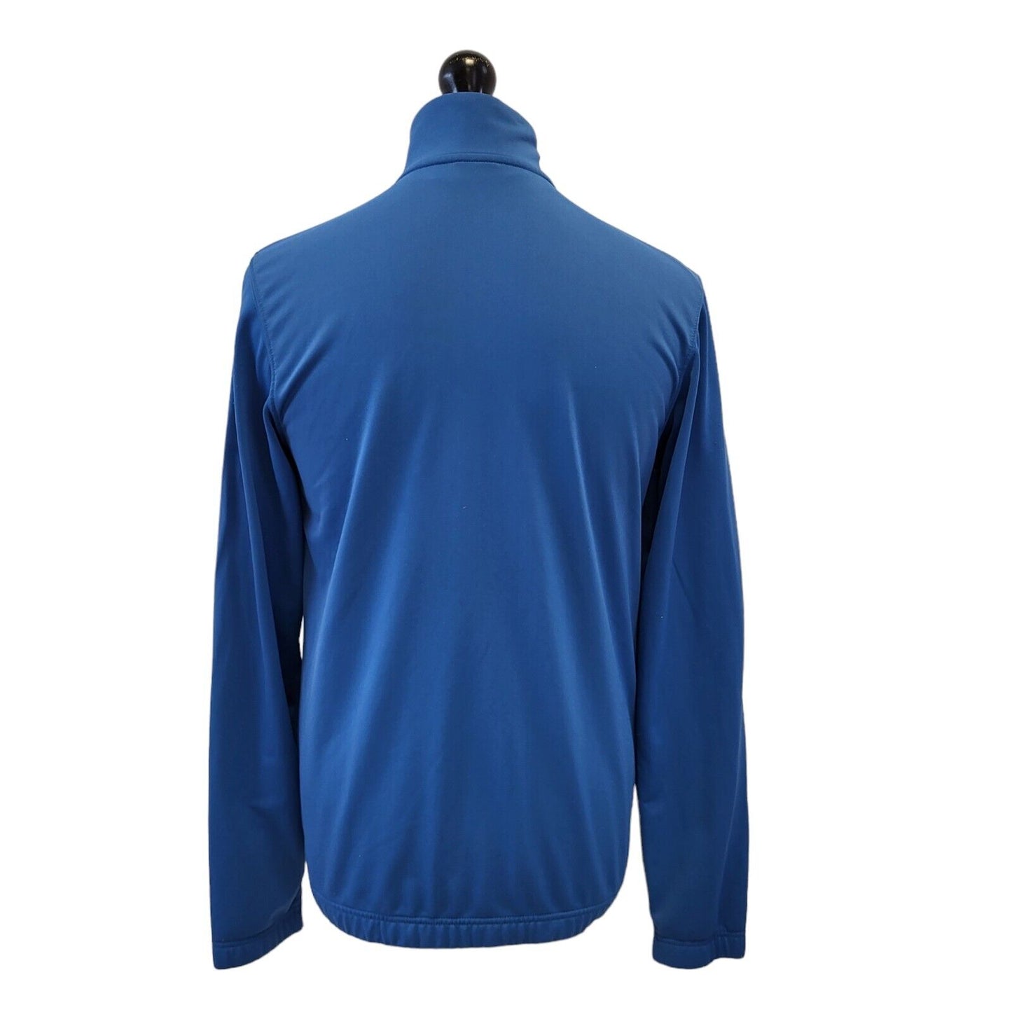Nike Blue 1/4 Zip Long Sleeve Active Wear Sports Top Uk Men's Small G453