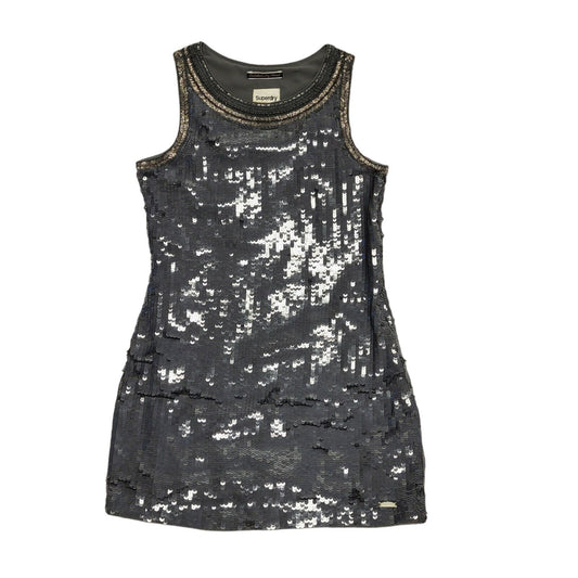 Superdry Silver Sequin Sleeveless Evening Formal Dress UK Women's Small BB333