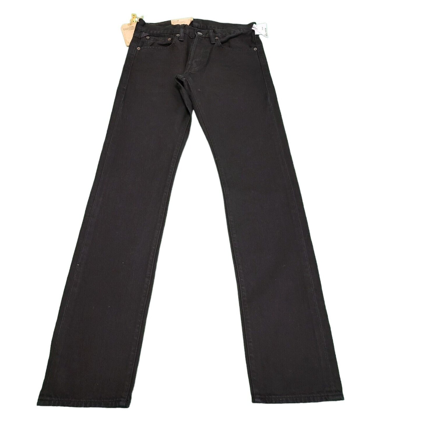 Ralph Lauren Black Slim-Fit Low Rise Denim Jeans Men's  XS W29 L34 BNWT H200