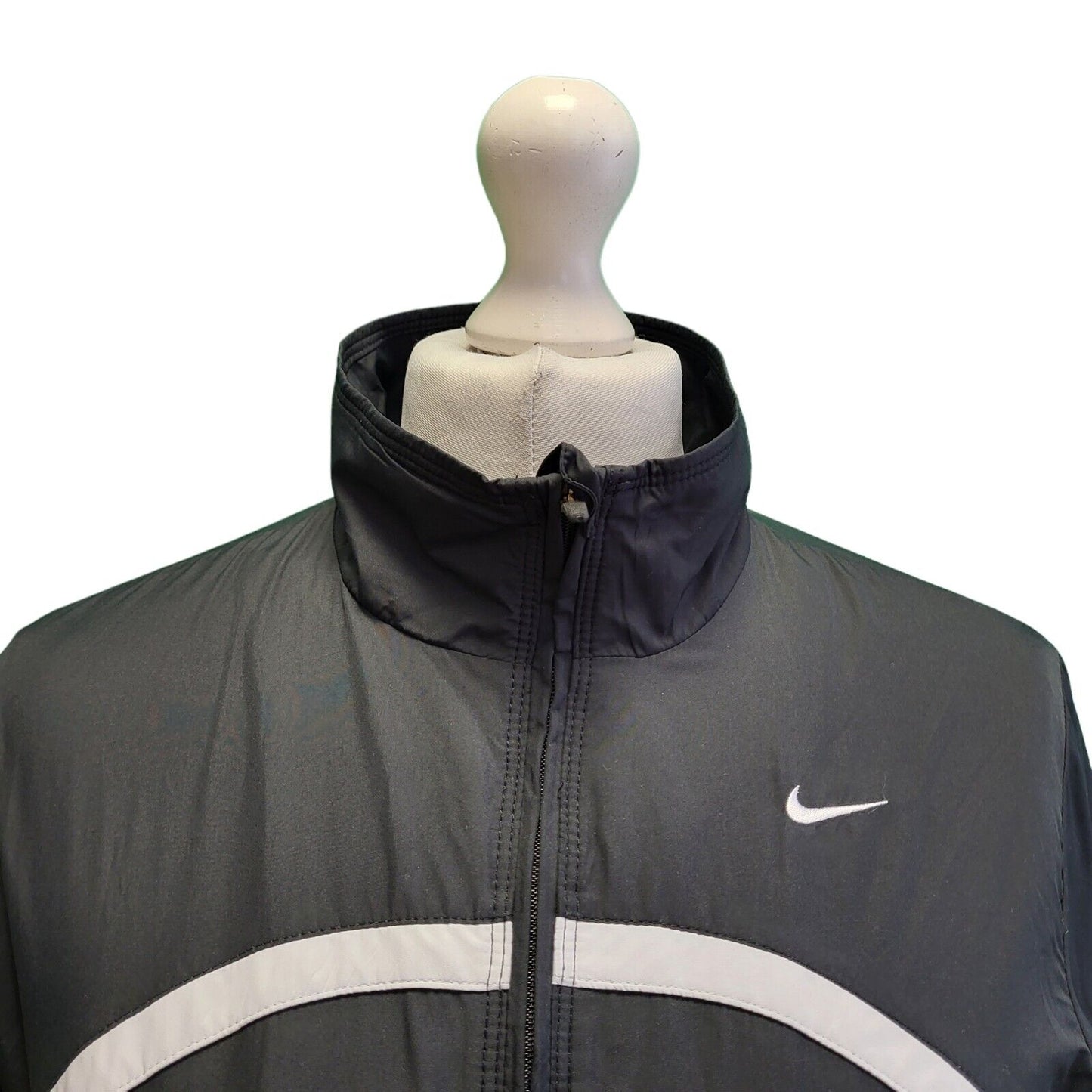 Nike Black Long Sleeve Tracksuit Track Jacket Women's UK S 8 EU 36 G903