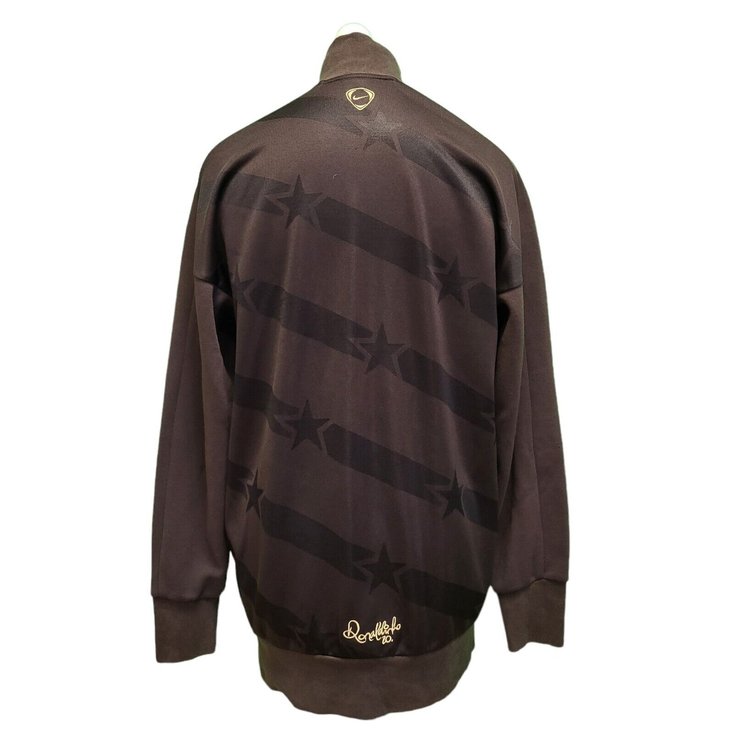 Nike Brown Long Sleeve Sports Track Jacket Top Men's UK M EU 50 H677