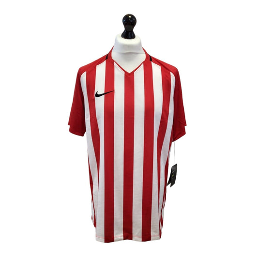Nike Football Shirt V-Neck Red White BNWT UK XL EU 56 G326
