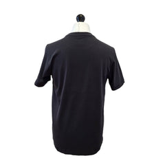 Adidas T-Shirt Short Sleeve Black Round Neck Top Mens Uk L EU 54 G349