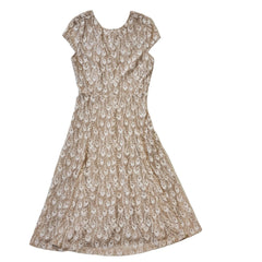 Joy Raphaella Peach Lace V-Neck Evening Dress Women's BNWT   UK 8 BNWT G817