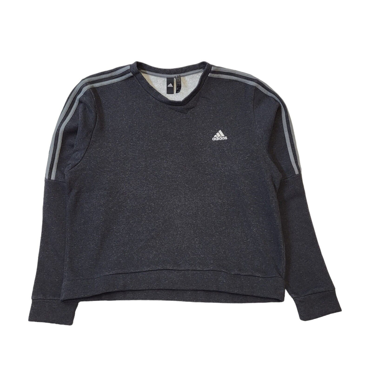 Adidas Black Long Sleeve Casual Sports Sweatshirt Women's  UK XL 14 EU 42 H153