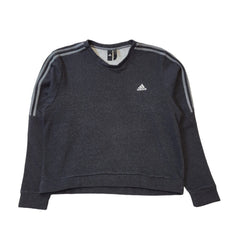 Adidas Black Long Sleeve Casual Sports Sweatshirt Women's  UK XL 14 EU 42 H153