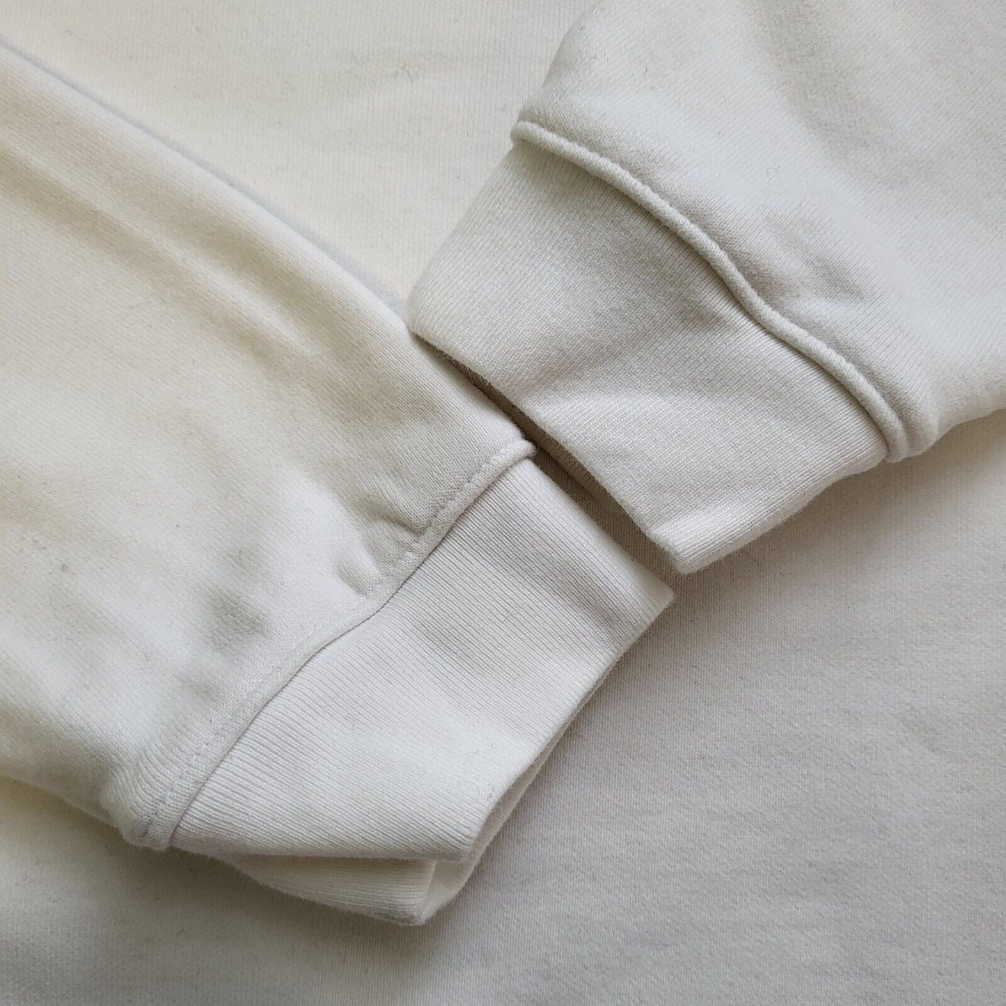 Levi's White Spell Out Long Sleeve Sweatshirt Women's UK S 8 EU 36 H217