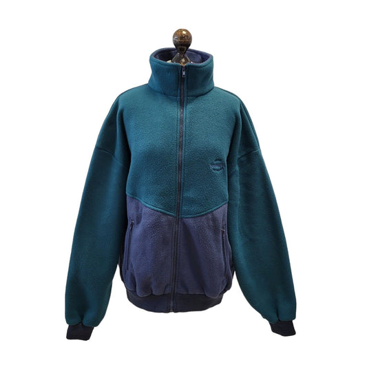 Regatta Fleece Jacket Green Blue High Neck Mens XL EU 56 G360