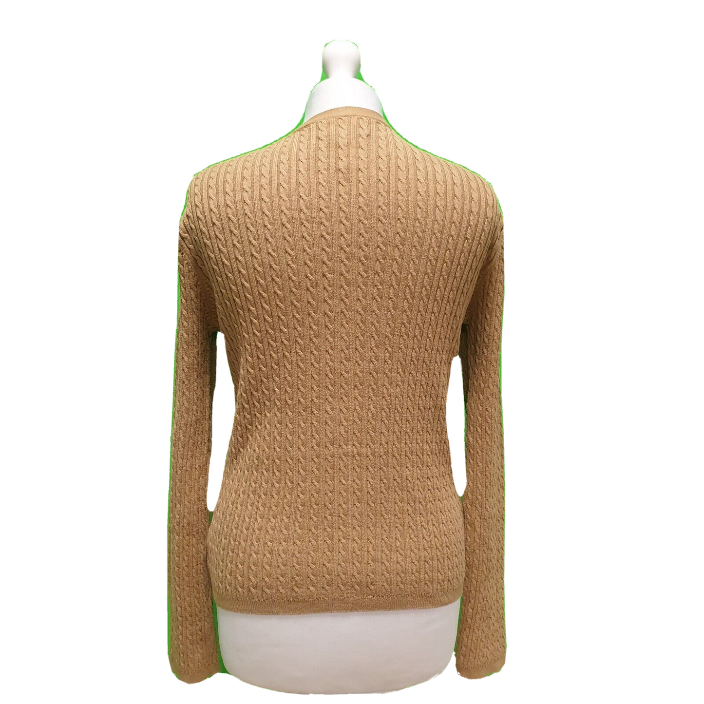 Ralph Lauren Brown Button Cardigan Women's UK L 12 EU 40 H933