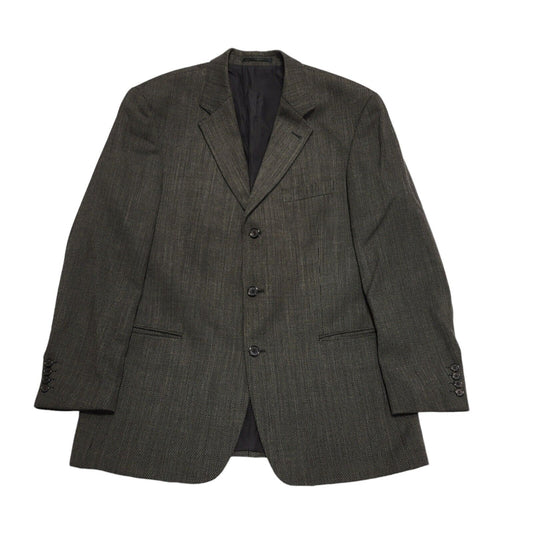 Hugo Boss Grey Wool Spots Suit Blazer Jacket Uk Men's L 42" BB365