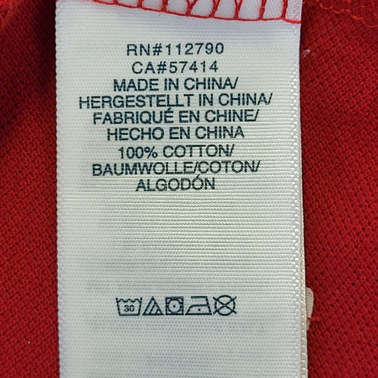 True Religion Red Short Sleeve Polo Shirt Mens Uk M EU 50 G339