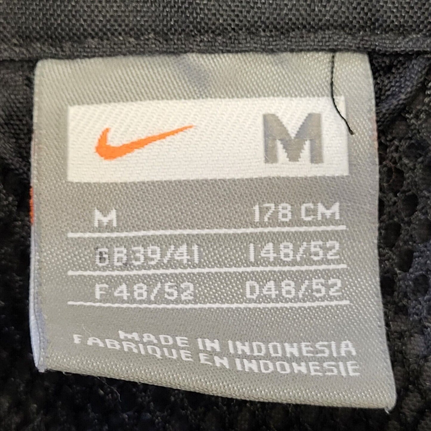 Nike Black Long Sleeve Sports Lightweight Jacket Men's UK M EU 50 H956