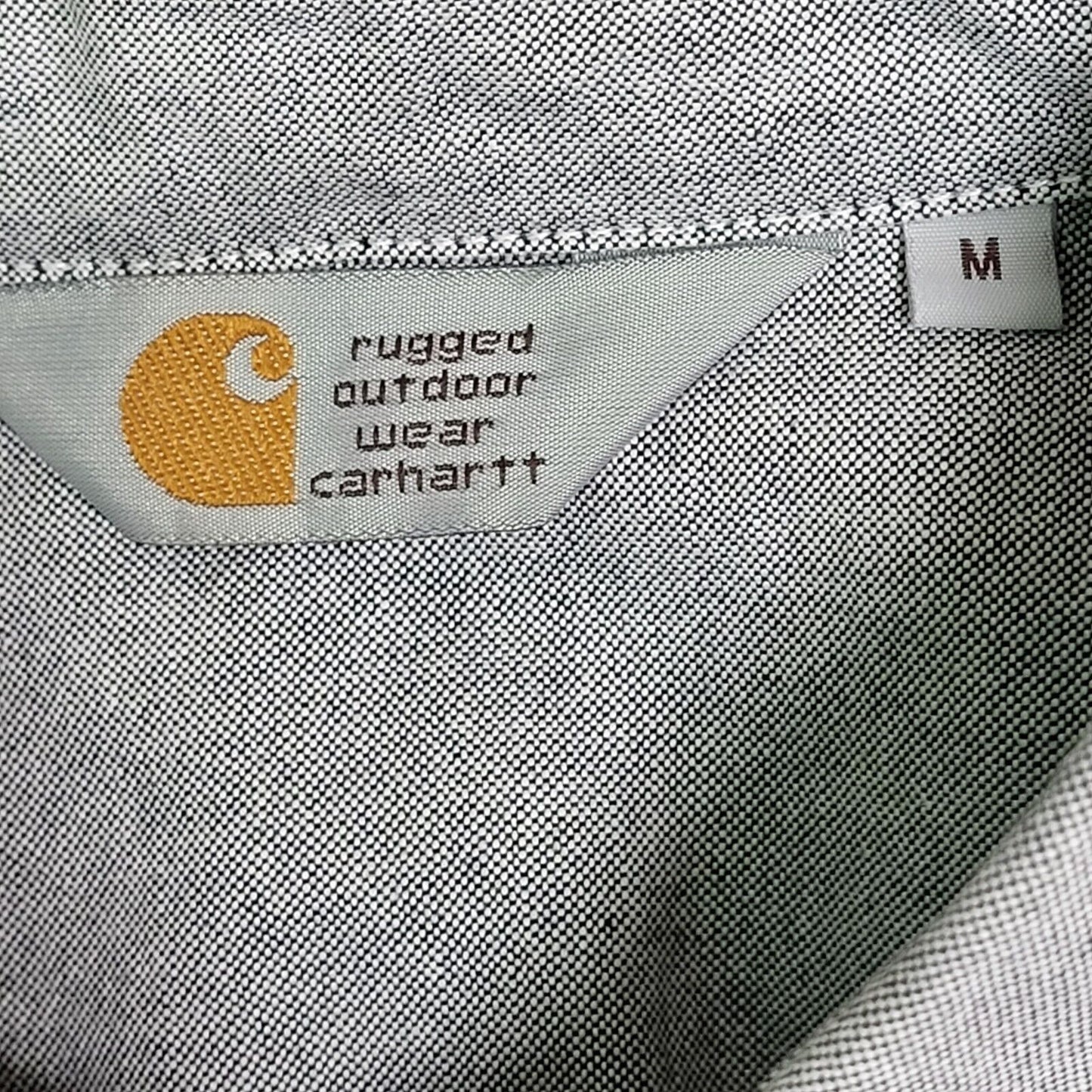 Carhartt Grey Rugged Outwear Work & Play Shirt Men's UK M Slim Fit H60