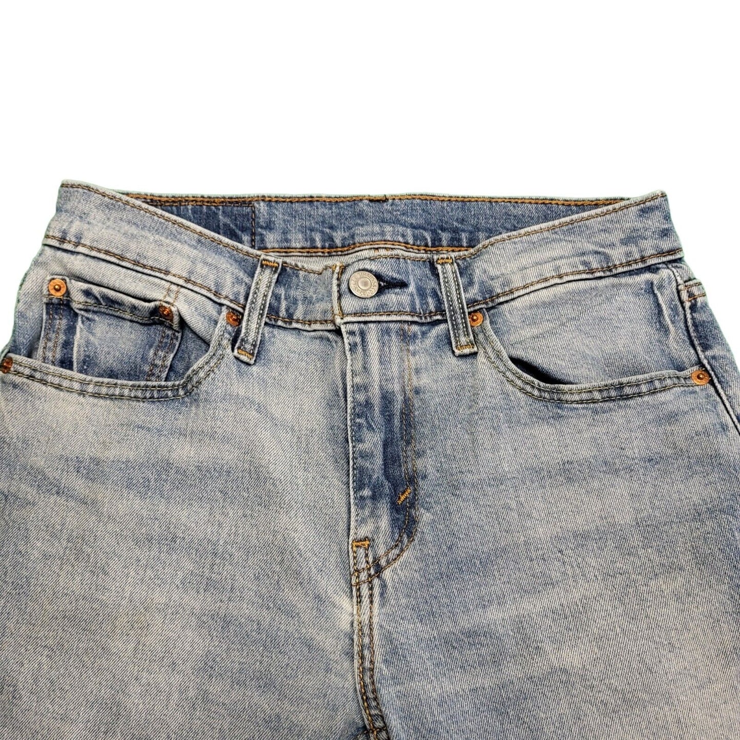 Levi's 512 Faded Blue Skinny Leg Stretch Denim Jeans Men's XS W29 L32 H192