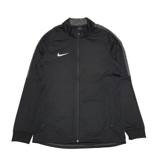 Nike Dri-Fit Black Long Sleeve Sports Tracksuit Top Men's UK L EU 54 H977