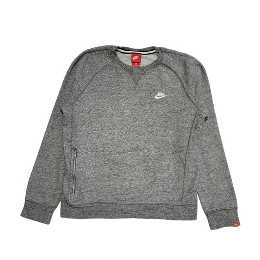 Nike Grey Round Neck Sweatshirt Women's uk M 10 eu 38 H333