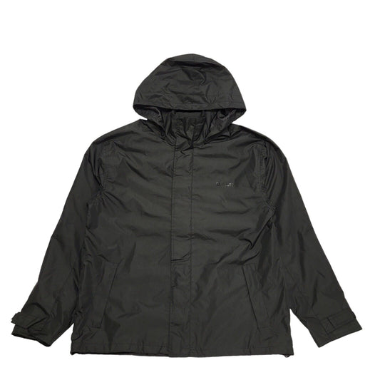 Mountain Warehouse Black Zipped Lightweight Hooded Jacket Uk Men's L BB300