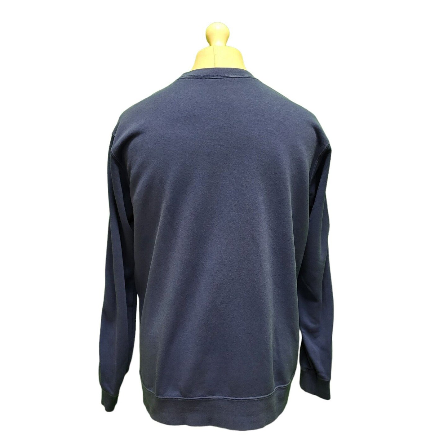 Nike Blue Long Sleeve Casual Sports Sweatshirt Men's  UK L H159