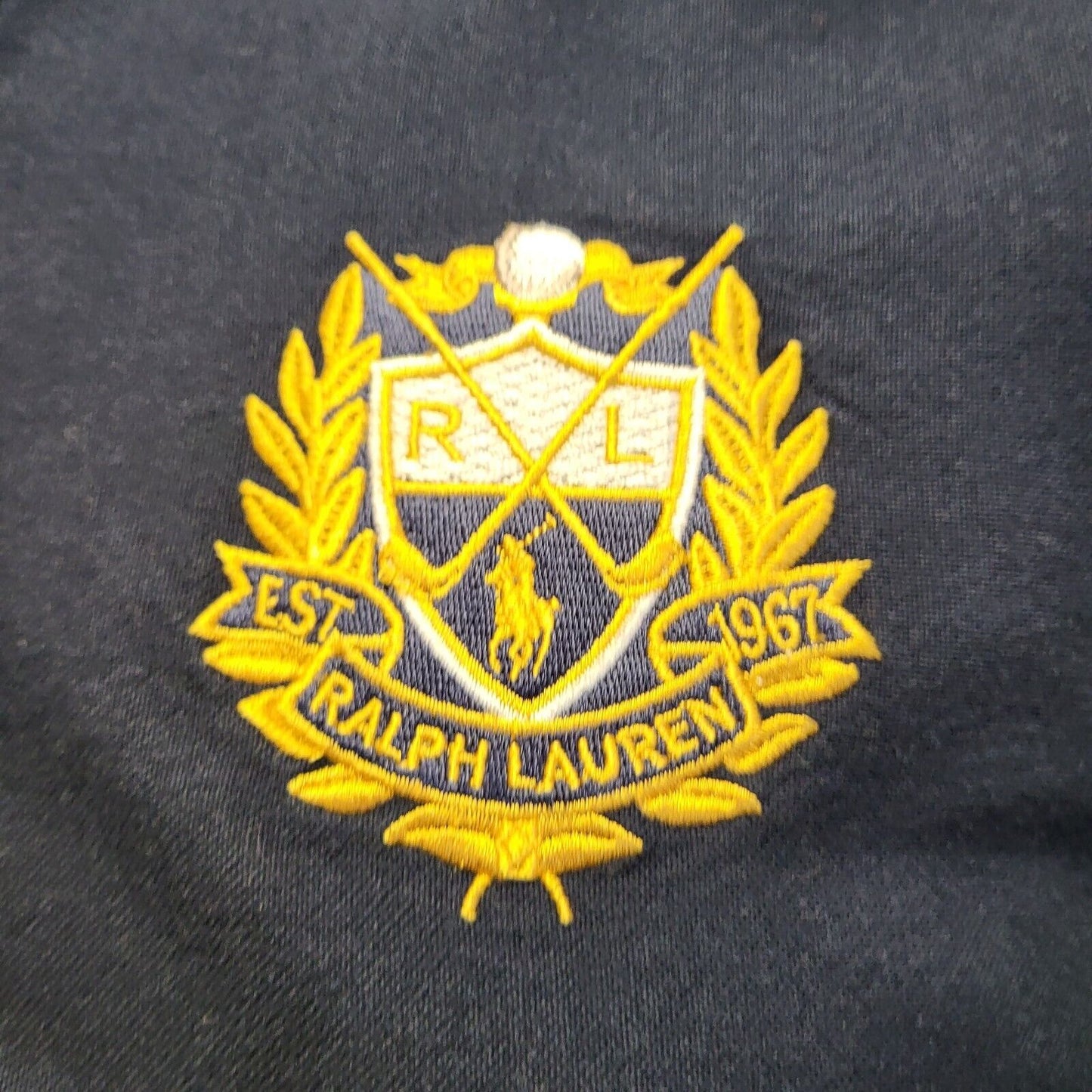 Ralph Lauren Golf Dark Blue Long Sleeve Shirt UK Women's 2XS 4 H704