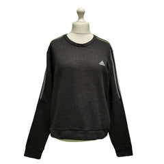 Adidas Black Long Sleeve Casual Sports Sweatshirt Women's  UK XL 14 EU 42 H153