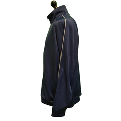 Adidas Navy Blue Long Sleeve Sports Tracksuit Top Men's UK 2XL EU 60 H976