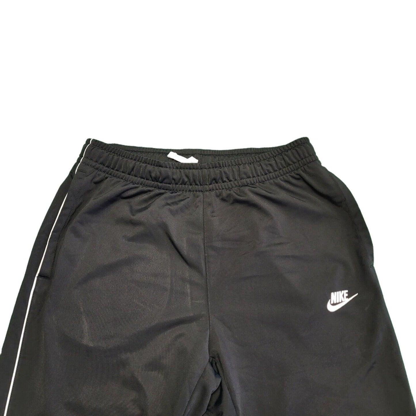 Nike Black Tapered Drawstring Tracksuit Jogger Bottoms Men's  UK M W32 L30 H43