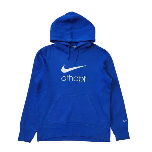 Nike The Athletic Dept Spell Out Blue Sweatshirt Hoodie Men's uk M eu 50 H29