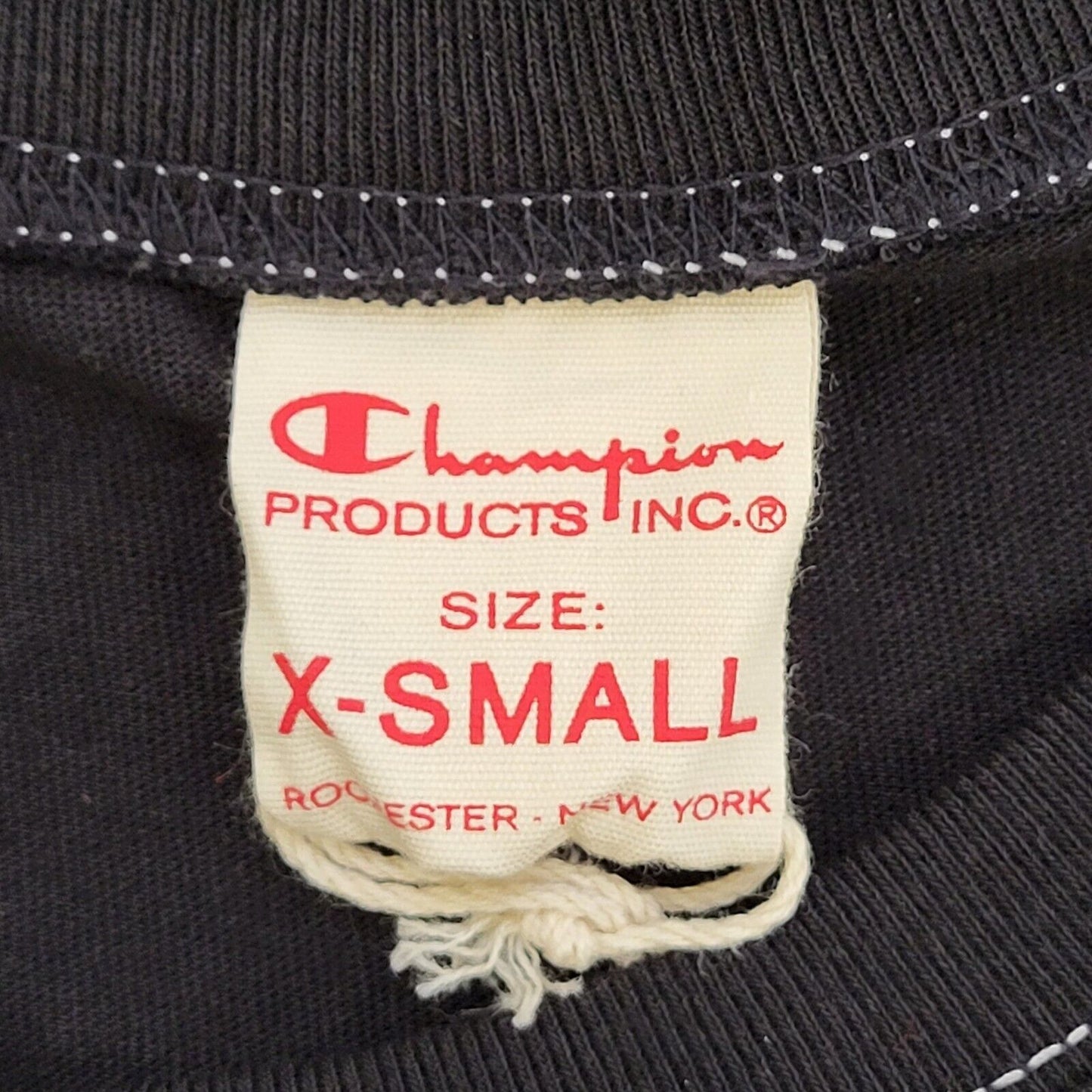Champion Black Round Neck Short Sleeve T-Shirt Uk Women's X Small Bnwt G605