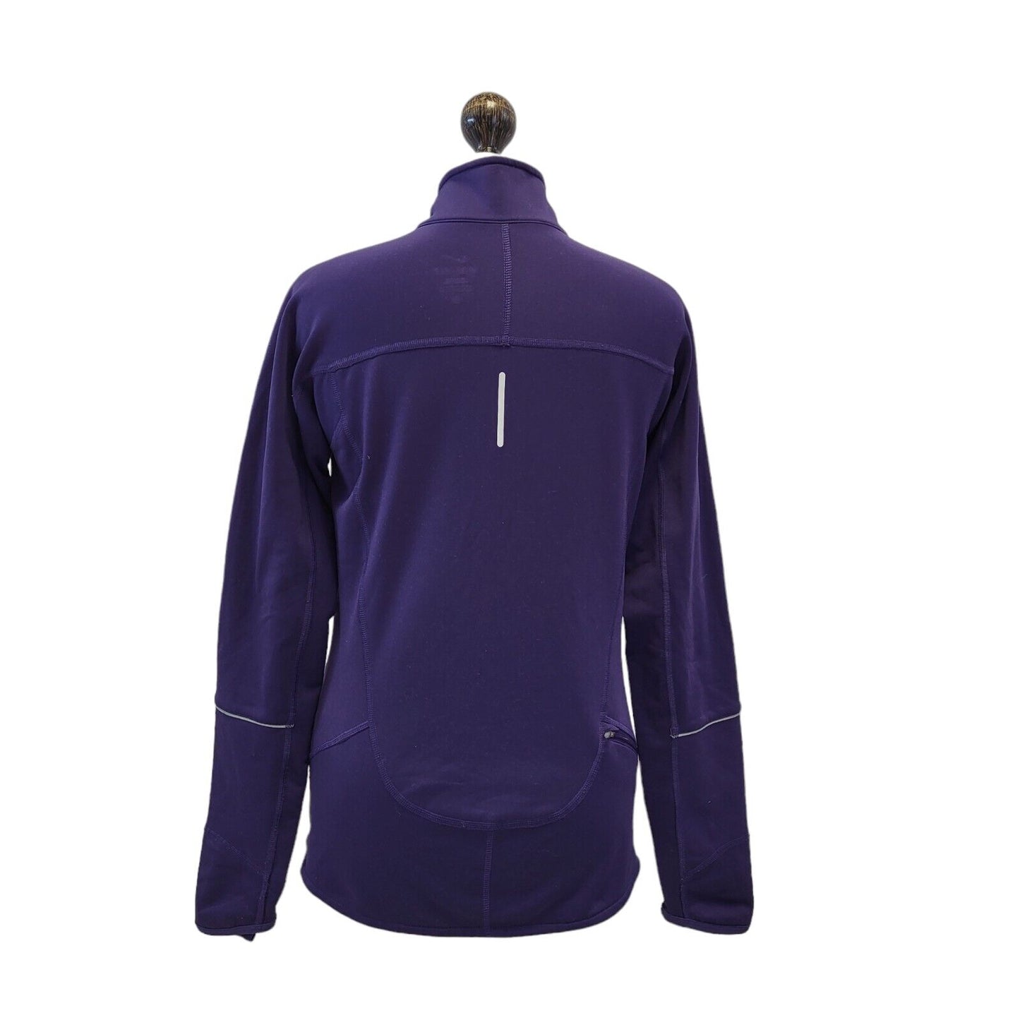 Nike Dri-fit Purple Tracksuit Track Women's Jacket Uk S 8 G944