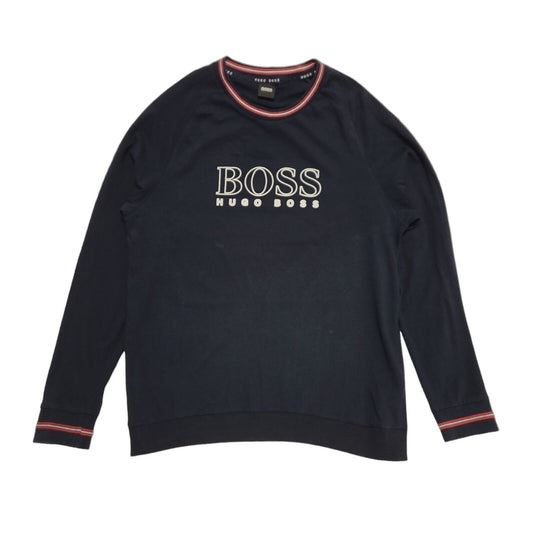 Hugo Boss Black Crew Neck Casual Sweatshirt Uk Men's Medium BB283