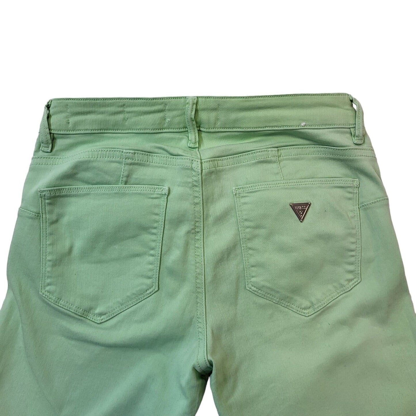Guess Light Green Skinny Denim Jeans UK Women's 6 W24 L30 G212