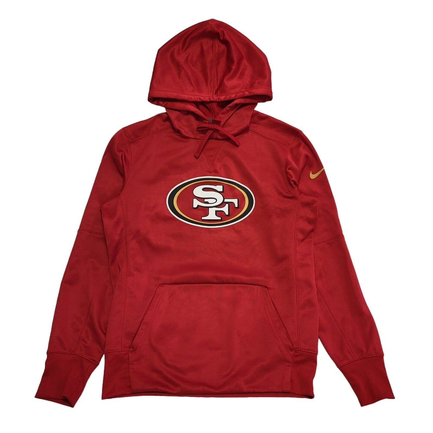Nike Dri-Fit Red NFL Drawstring Pouch Sports Hoodie Men's UK S EU 46 H385