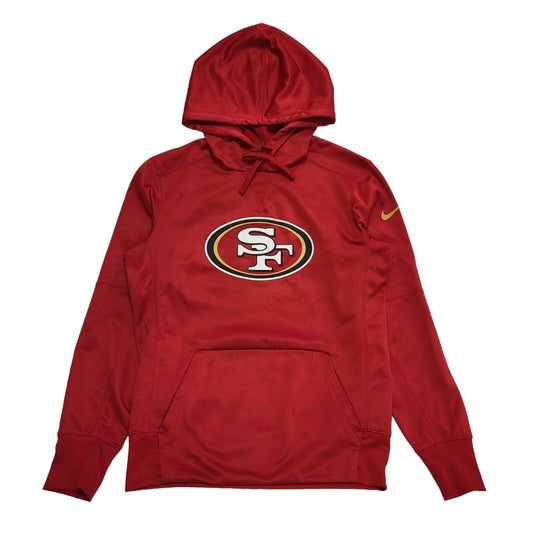 Nike Dri-Fit Red NFL Drawstring Pouch Sports Hoodie Men's UK S EU 46 H385