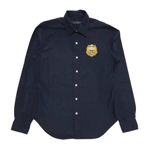 Ralph Lauren Golf Dark Blue Long Sleeve Shirt UK Women's 2XS 4 H704