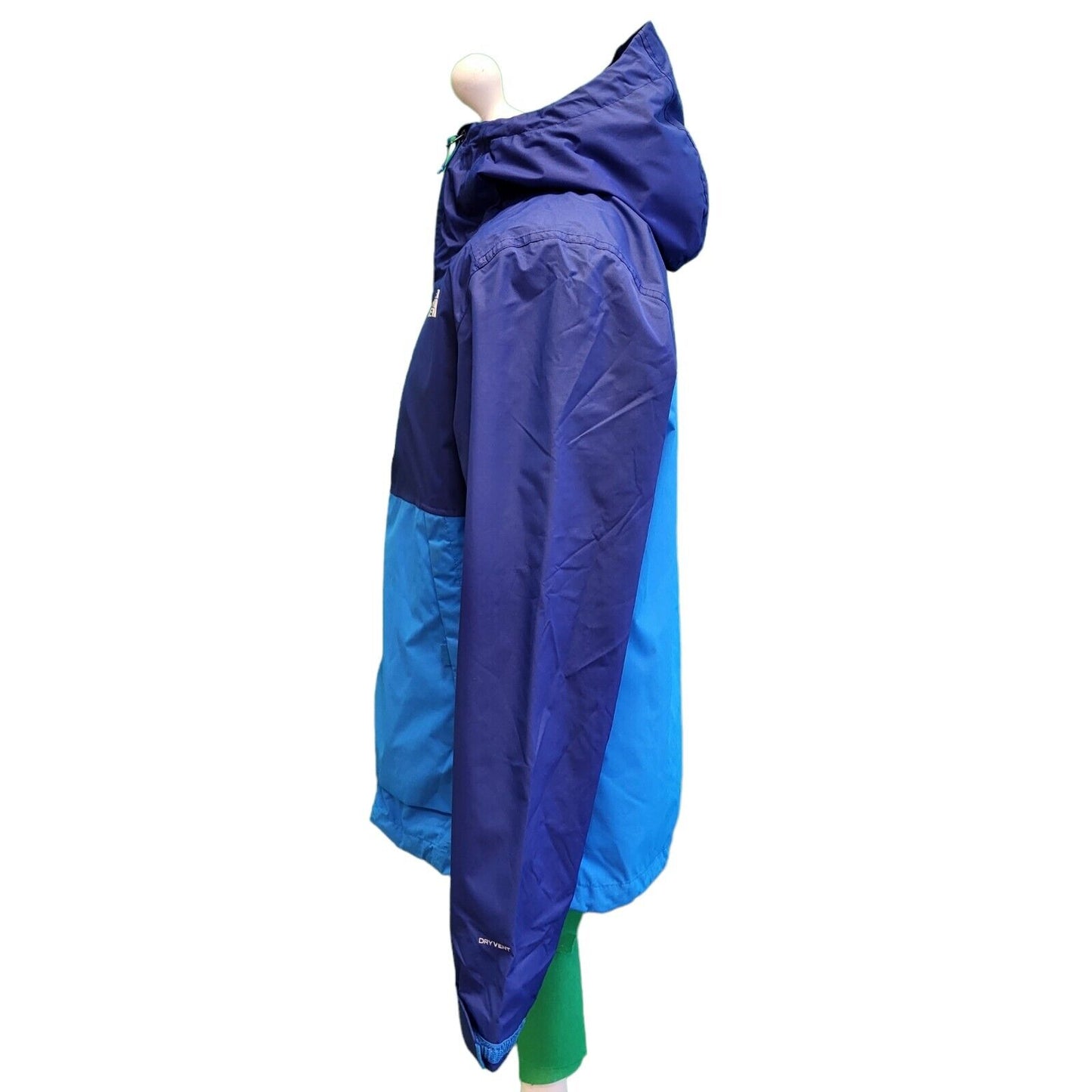 The North Face Dyvent Blue Lightweight Hooded Jacket Men's uk M H277