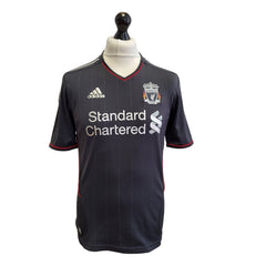 Adidas Black Liverpool 2011 3Rd Kit Football Shirt UK Men's S eu 46 F294