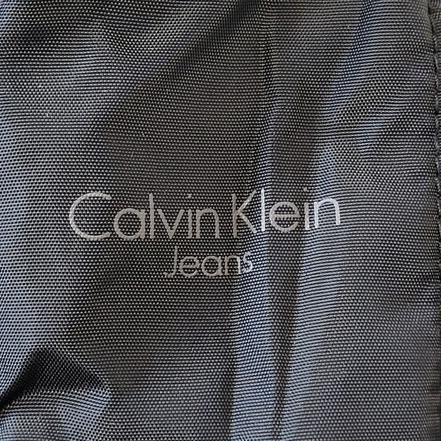 Calvin Klein Jeans Black Zipped Hooded Parka coat Women's xS 6 eu 34 G751