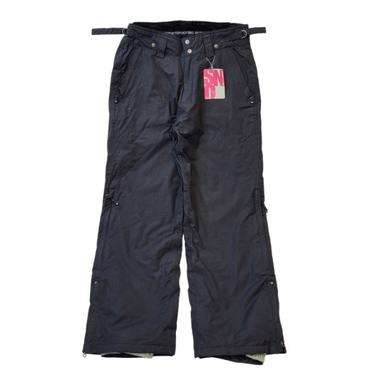 Topshop Snowear Black Ski Active Wear Trousers Uk Women's 14 W32 L30 Bnwt G514