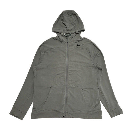 Nike Grey Zip Casual Sweatshirt Hoodie Men's UK XL EU 56 H599